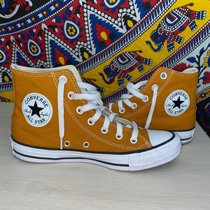 Dark Yellow Converse